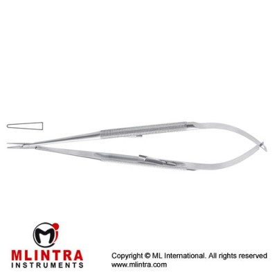 Micro Needle Holder Straight Stainless Steel, 20 cm - 8" Micro Needle Holder Straight Stainless Steel, 20 cm - 8"